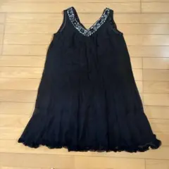 après jour ブラック スリーブレスドレスのサムネイル
