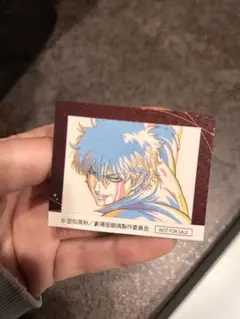 劇場版　銀魂　吉原大炎上　　原画ステッカー　銀時