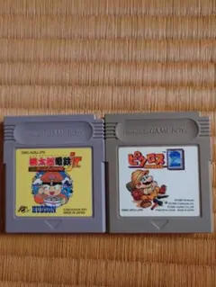 ゲームボーイソフト 桃太郎電鉄Jr. ピクロス2 2本セット