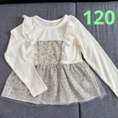 【専用】花柄　レース　長袖トップス