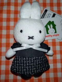 miffy style ミッフィー マスコット ぬいぐるみ キーホルダー