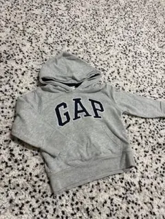 GAP グレー スウェットパーカー フード付き