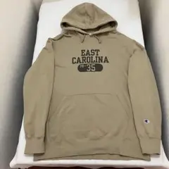 チャンピオン　メンズ スウェット パーカ フーディ ベージュ 長袖　HOODED