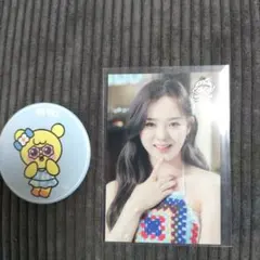 NiziU　RIYO　リオ　缶バッチトレカ