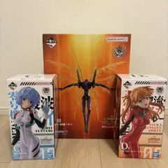 エヴァンゲリオン一番くじA、C、D賞フィギュアセット 下位賞おまけ付き