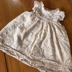 petit main 刺繍入りチュニック 110