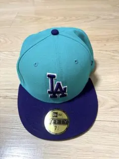 NEW ERA 59FIFTY 水色 紫 キャップ 7 1/4