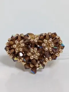 スワロフスキーハートリング♡No.13