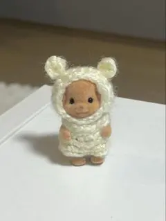 シルバニア 赤ちゃんサイズ お洋服 ハンドメイド くま