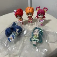 BANDAI プリキュアオールスターズ カプセルフィギュアコレクション　5点