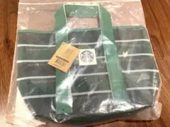 【限定品•新品•未使用】台湾 スターバックス　スタバ トートバック　漁師網 緑