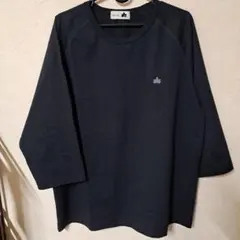 LOGOS 七分袖 カットソー ブラック LLサイズのサムネイル