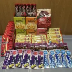 大量40点以上チョコお菓子 詰め合わせ ポッキー メルティーキッス
