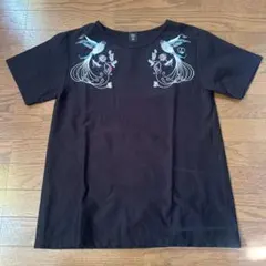 PUTUMAYO バタフライガールプリント Tシャツ ブラック レア品y2k