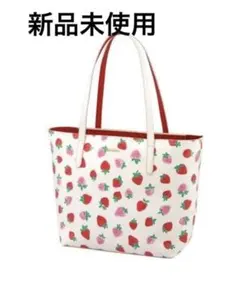 キャスキッドソン　バッグ　いちご柄　ストロベリー　新品未使用