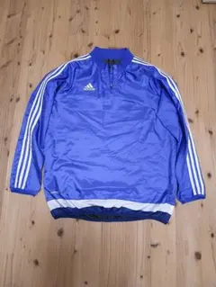 adidas climastorm トレーニングウェア 青　XO