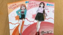 ラブライブサンシャイン 2年生 セブン限定クリアファイル