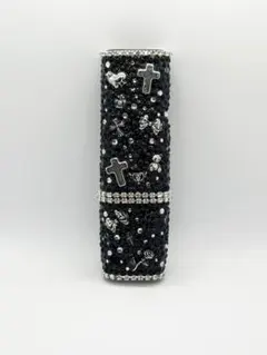 iQOSイルマiワン ケース デコ 黒 ブラック