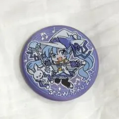 初音ミク 缶バッジ Snow Miku 2016 雪ミク - メルカリ