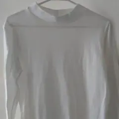 COMME CA ISM　長Tシャツ白