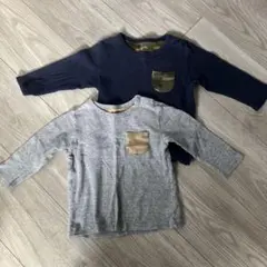 UNIQLO♡サイズ80長袖Tシャツ ロンT 2枚セット
