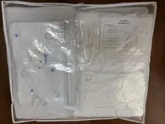 familiarファミリアベビー布団7点セット　お洗濯による色落ちありシミ跡あり