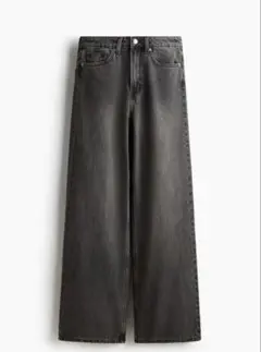H＆M ワイドハイウエストデニム 38