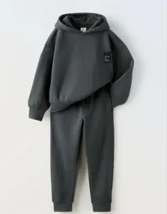 ❤️美品❤️ZARA❤️起毛プラッシュジャージースウェットシャツ&パンツセットアップ❤️