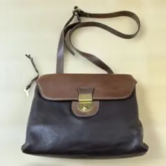 DAKS ショルダーバッグ 皮