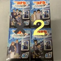 名探偵コナン ハイウェイの堕天使　スマホステッカー 全4種各２枚ずつ計８枚