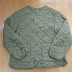 ユニクロUNIQLO　KIDS160　ウォームパテッドウォッシャブルカーディガン