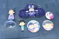 おそ松さん 一松 フィギュア 缶バッジ アクリルキーホルダー ガチャ