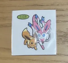ポケモンパン　パウンドケーキ　シール　イーブイ&ニンフィア