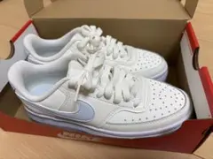 Nike Court Vision アルタ23cm ホワイト/ブルー