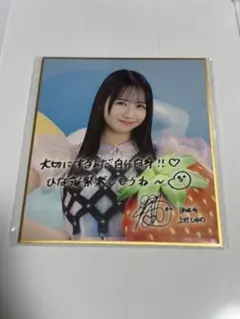 小坂菜緒 日向坂46 ひなこれ チャレンジくじ リボンキーホルダー 色紙 カード 小坂菜緒 日向坂46 ひなこれ チャレンジくじ リボンキーホルダー 色紙