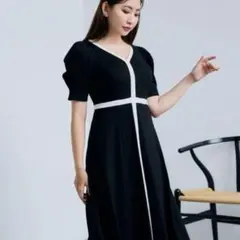 herlipto Colette Puff-Sleeve Dress - メルカリ