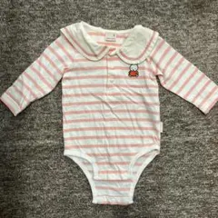 ミッフィー刺繍ロンパース 80cm プティマイン