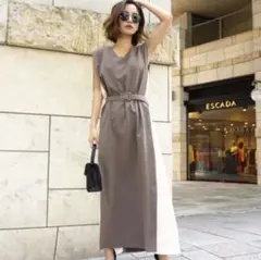 My shawty side pleats day dress