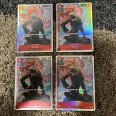 ワンピースカード　サンジsr OP10-005