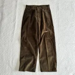 ARMEN コーデュロイパンツ　(brown/size:1 /フランス製)
