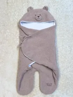 GELATO PIQUE くま　フード付きおくるみ