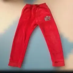 BABY DOLL 赤 クラウン刺繍 パンツ 110