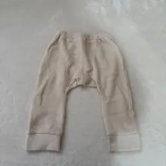 ベビー ワッフル生地 パンツ ベージュ