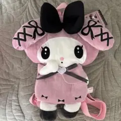新品未使用タグあり　サンリオ　マイメロ　マイメロディ　ぬいぐるみリュック