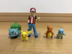 ポケモン スケールワールド レッド ヒトカゲ フシギダネ ゼニガメ ピカチュウ