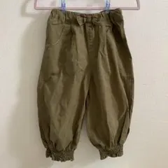 la poche biscuit ロングパンツ カーキ 110cmのサムネイル