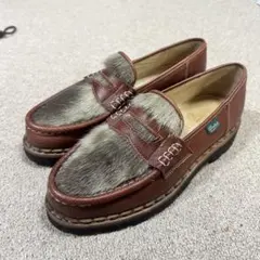 パラブーツ　ランス　フォック　アザラシ　超美品 シューズブランド【Paraboot/パラブーツ】より、アザラシの毛を