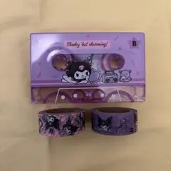 クロミ カセットテープ風マスキングテープ 2個セット　サンリオ