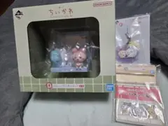 【一番くじ】ちいかわ D賞 かわいい？洗い場フィギュア&ラバーチャーム