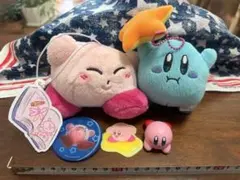 星のカービィ 夢の泉の物語 ぬいぐるみ 3点セット ポーチ付き - メルカリ